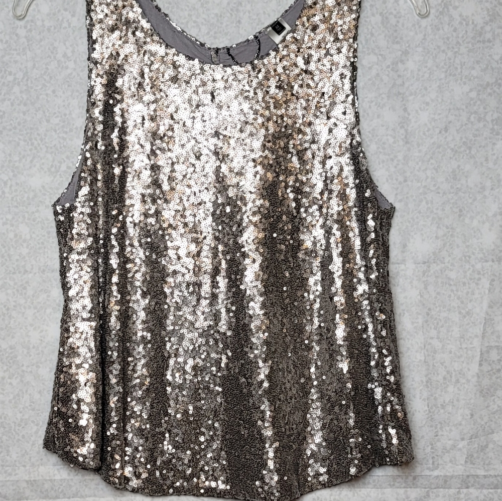 BKE Boutique Sequin Swing Tank - Picture 9 of 9